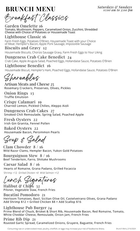 bellwether brunch|Menu — The Bellwether.